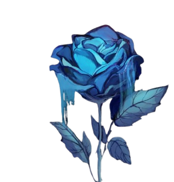 rose bleu